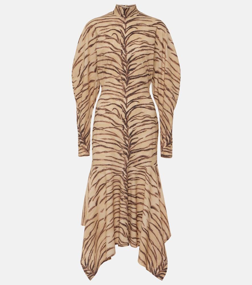 stella mccartney jersey midi dress