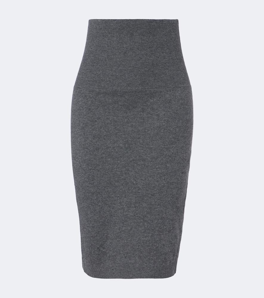 stella mccartney knitted wool pencil skirt