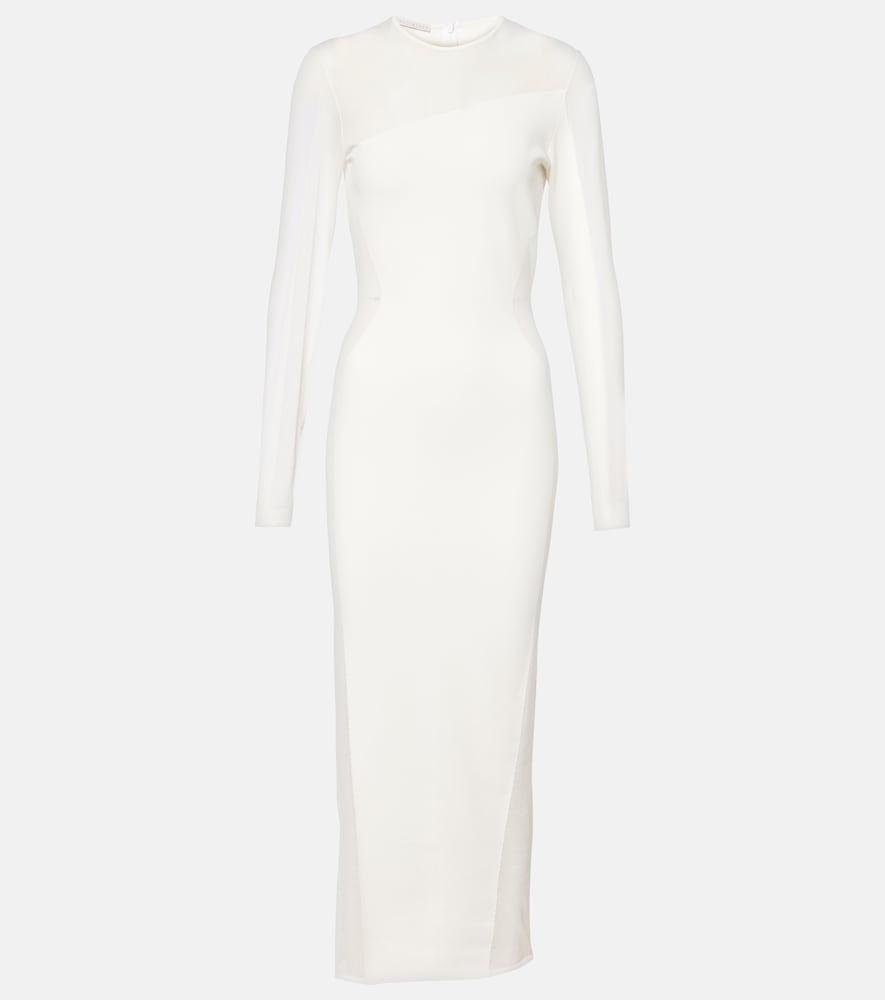 stella mccartney miracle panelled maxi dress