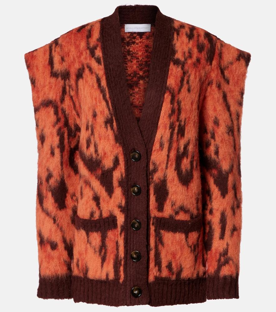 stella mccartney printed sweater vest