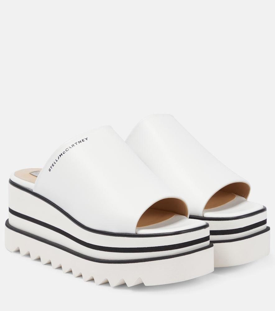 stella mccartney sneak-elyse platform mules