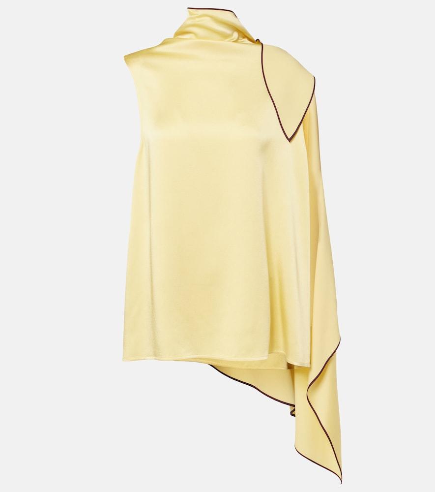 stella mccartney tie-neck top