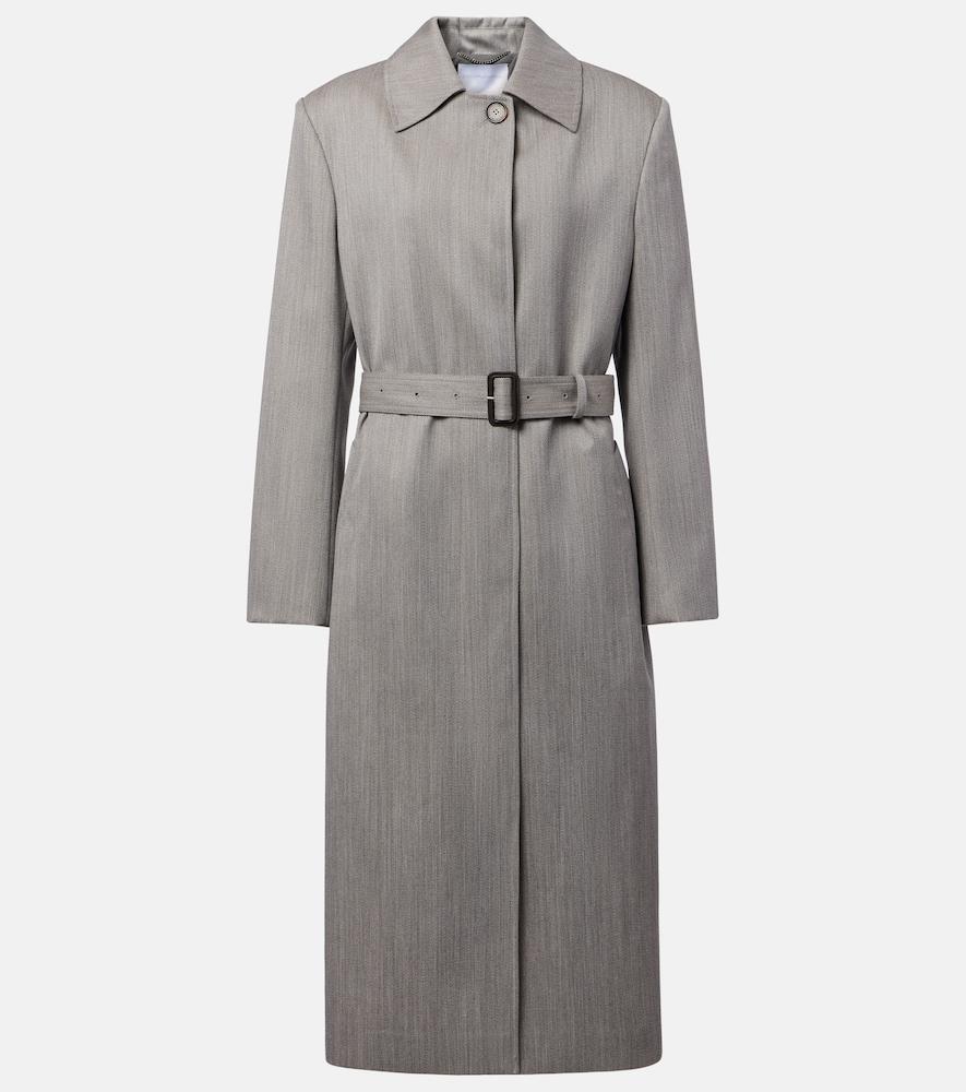 stella mccartney wool-blend coat