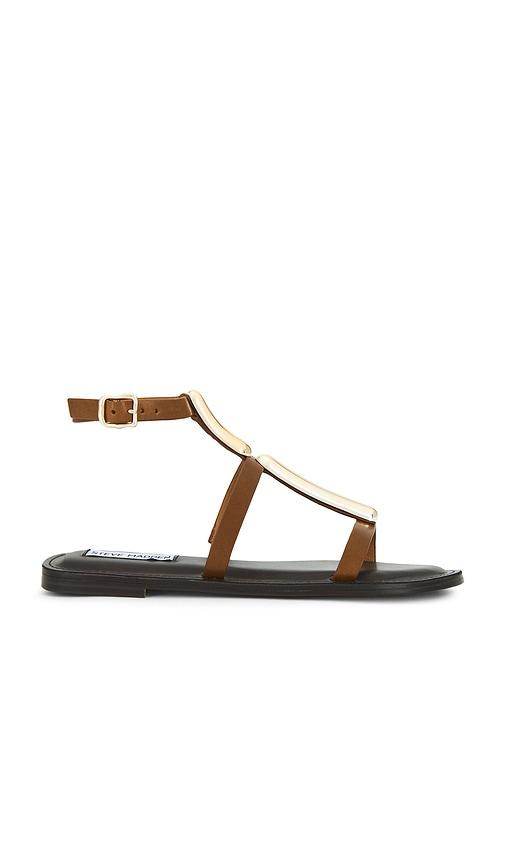 steve madden alma sandals in tan. - size 6.5 (also in 7.5)