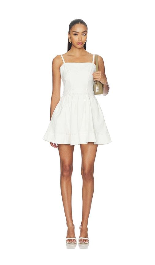 steve madden aretha dress in white. - size l (also in xs, s, m, xl)