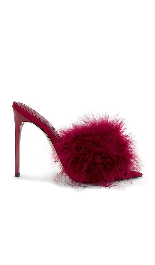 steve madden ashbey heel in red. - size 6 (also in 7.5, 8, 8.5, 9.5)