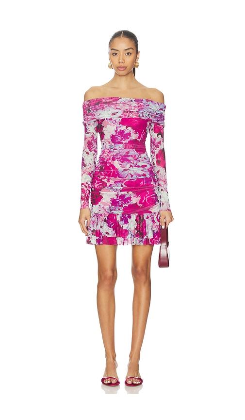 steve madden berkely dress in pink. - size s (also in xs)