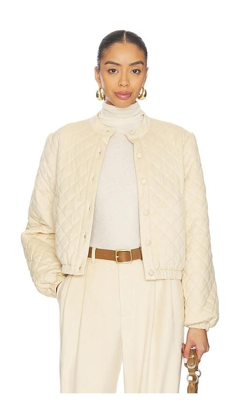 steve madden brylee blazer in cream. - size s (also in xs)