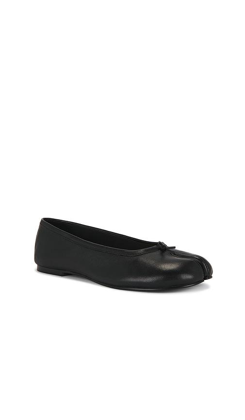 steve madden calico ballet flat in black. - size 6 (also in 7.5, 8.5)