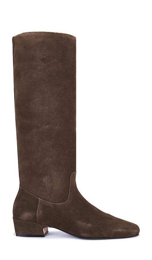steve madden dantelle boot in brown. - size 6 (also in 6.5, 8.5)