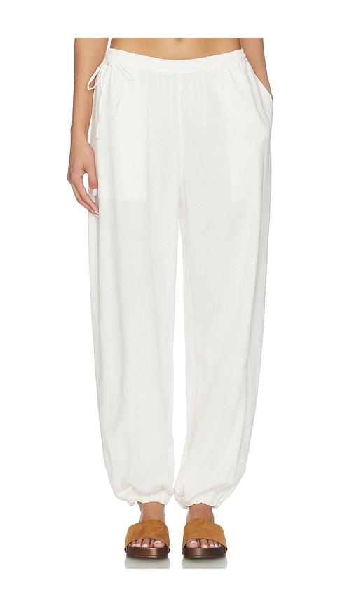 steve madden divinia pant in white. - size l (also in s, xs, m, xl)