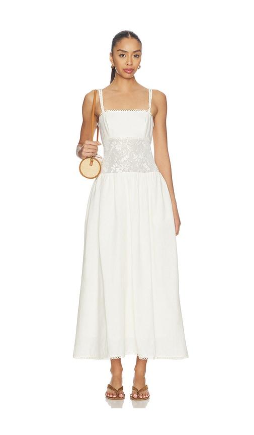 steve madden enza dress in white. - size 4 (also in 8)