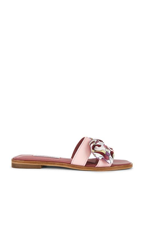 steve madden hadyn scarf sandal in pink. - size 6 (also in 6.5, 7, 7.5, 8, 8.5, 9)