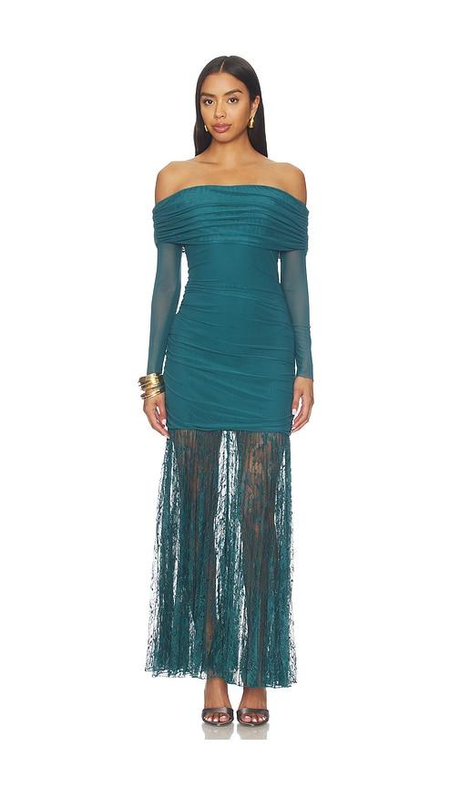 steve madden issa dress in blue. - size l (also in xs, s, m, xl)