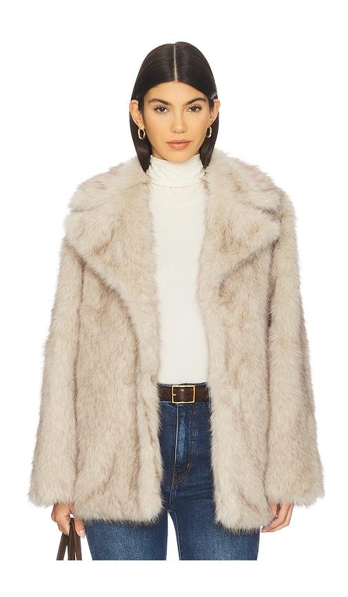 steve madden kindra coat in neutral. - size l (also in m)