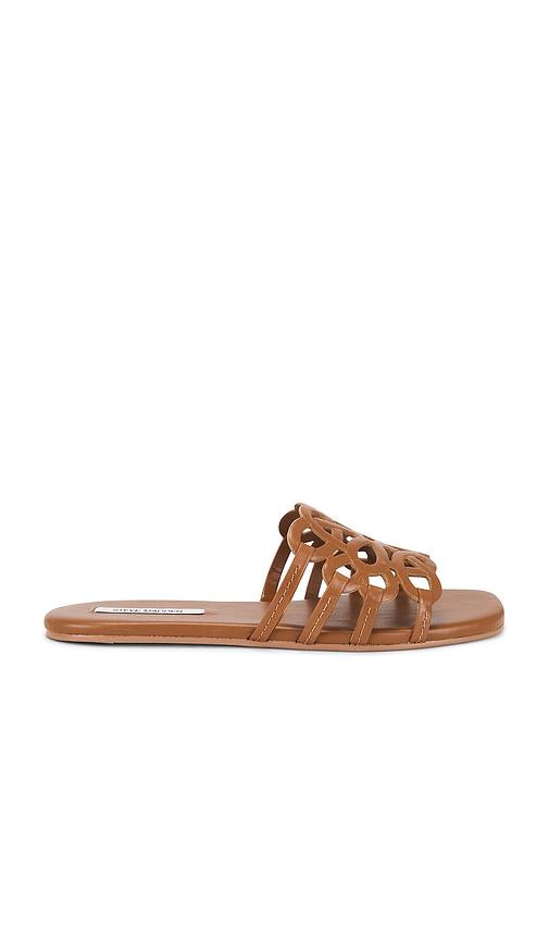 steve madden lotus sandal in brown. - size 6 (also in 6.5, 7.5, 8.5)