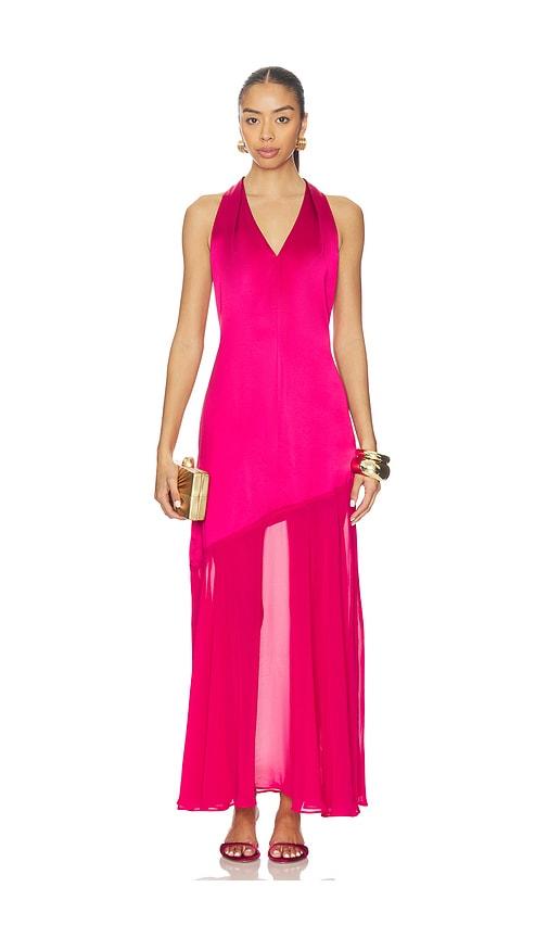 steve madden lua dress in fuchsia. - size 0 (also in 4, 2)