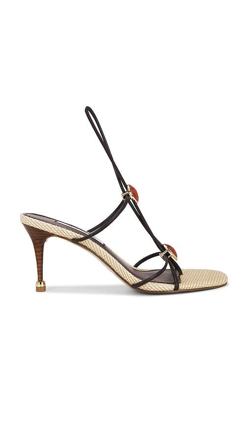 steve madden ramos strappy sandal in neutral. - size 7 (also in 8, 8.5)
