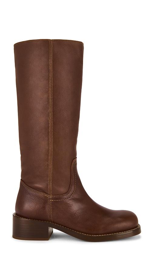 steve madden riggs boot in rust. - size 10 (also in 6, 6.5, 7, 7.5, 8, 8.5, 9.5, 5.5)