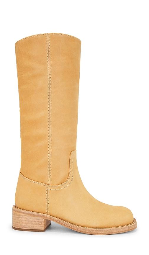 steve madden riggs boot in yellow. - size 10 (also in 6, 6.5, 7, 8, 8.5, 9.5)