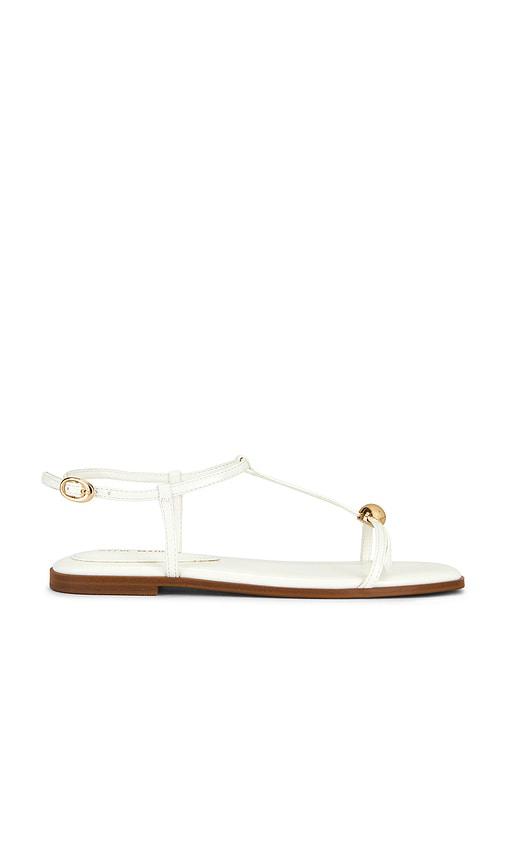 steve madden ritzy sandal in white. - size 6 (also in 6.5, 7, 7.5, 8, 8.5, 9, 9.5)