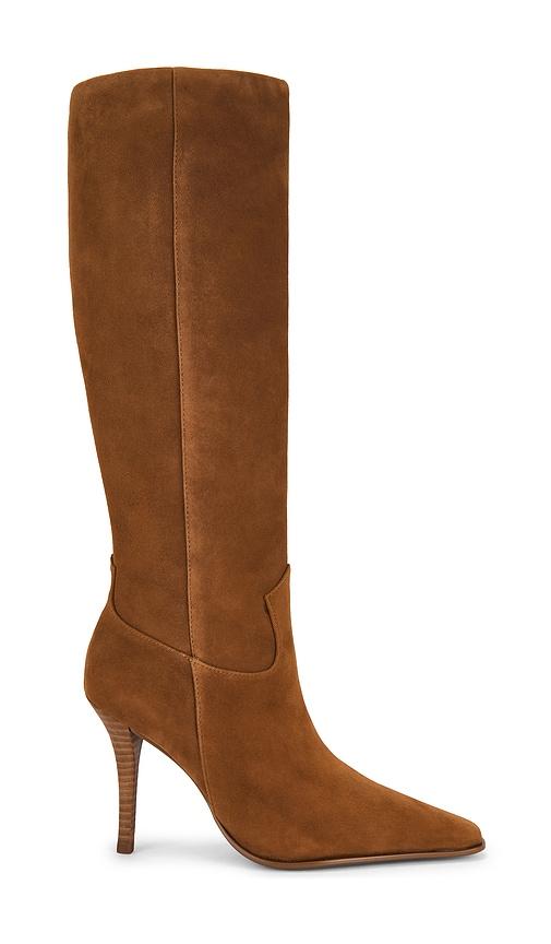 steve madden wescot boot in brown. - size 10 (also in 8.5, 9.5)
