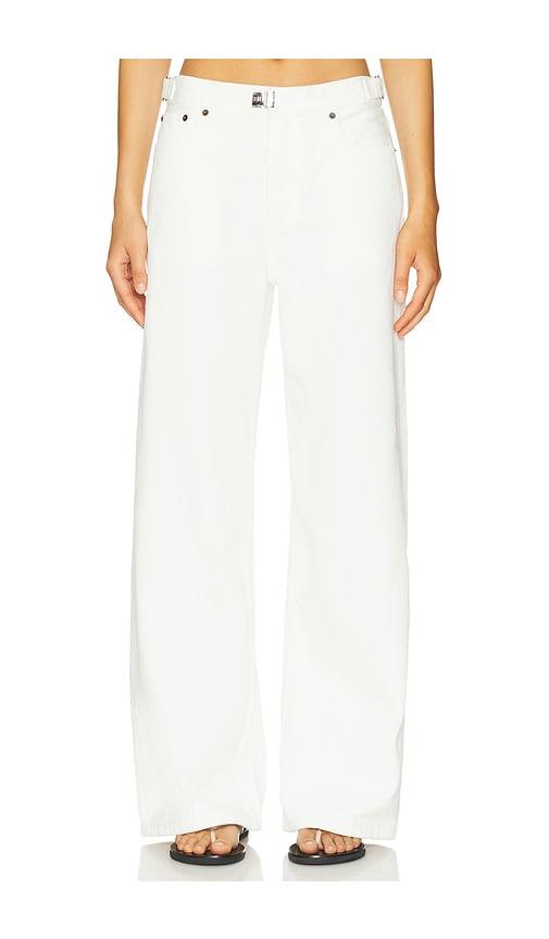 still here buckle wide leg jeans in white. - size 26 (also in 27, 28, 29, 31, 32)