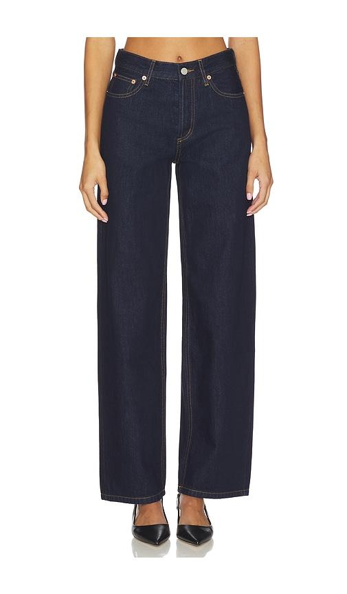 still here everyday straight jeans in blue. - size 25 (also in 26, 27, 28, 29, 32)