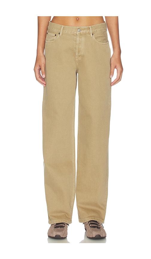 still here everyday wide leg jeans in beige. - size 28 (also in 31)