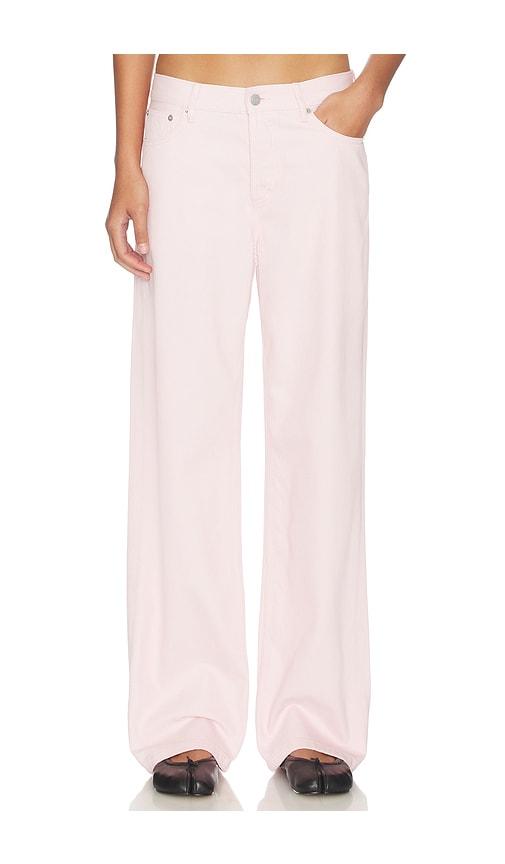 still here everyday wide leg jeans in pink. - size 25 (also in 30)
