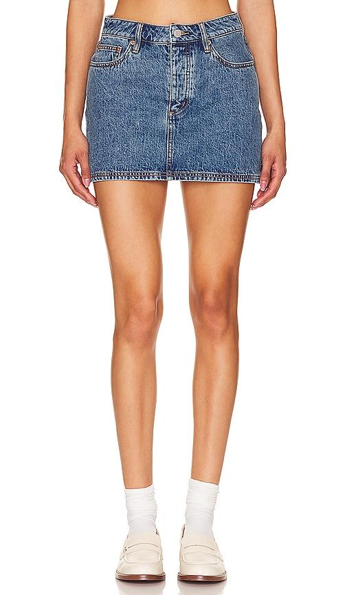 still here holly skirt in denim-medium. - size 25 (also in 26)