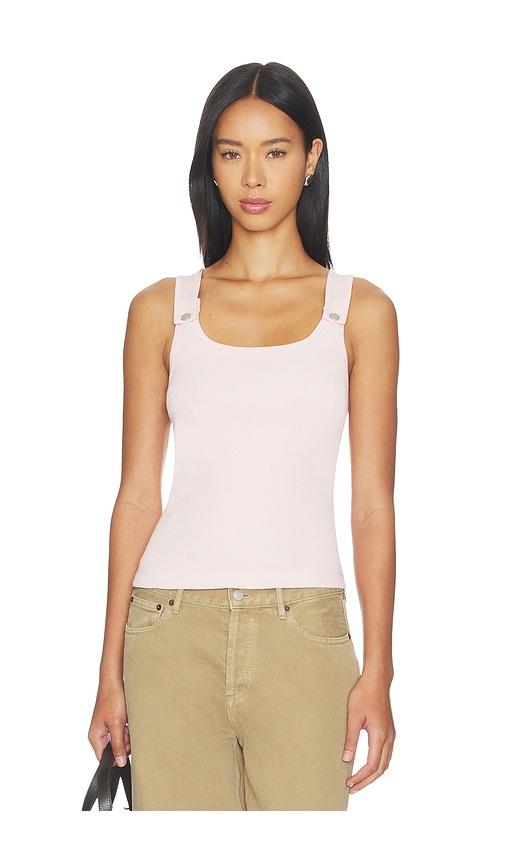 still here snap tank top in pink. - size xl/1x (also in xxl/2x)