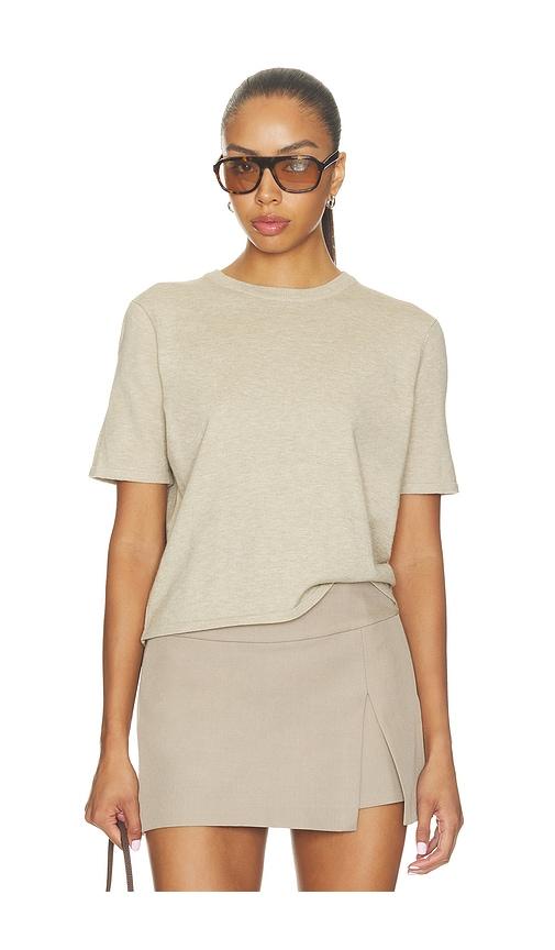 stitches & stripes otis tee in beige. - size m (also in xs, s)