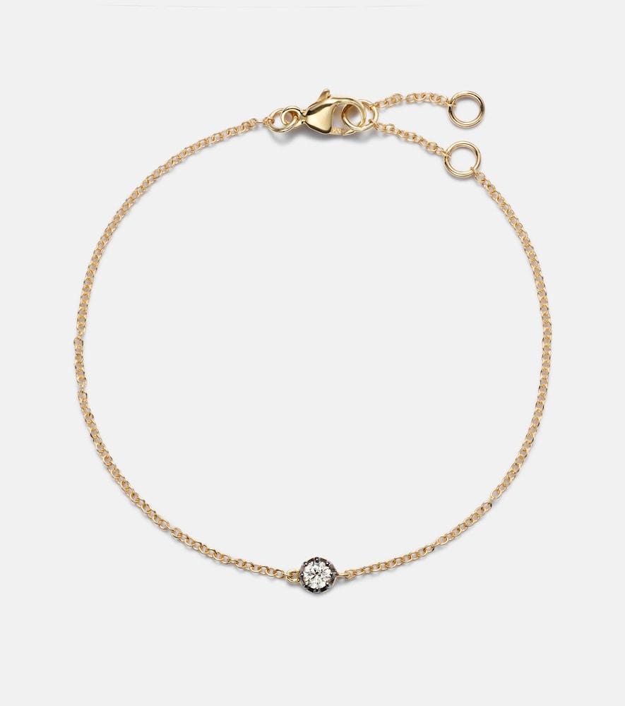 stone and strand the alibi 10kt gold bracelet with diamond