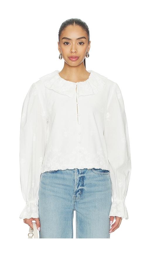 stone cold fox x revolve abigail top in white. - size l (also in xs, xxs, s, m, xl)