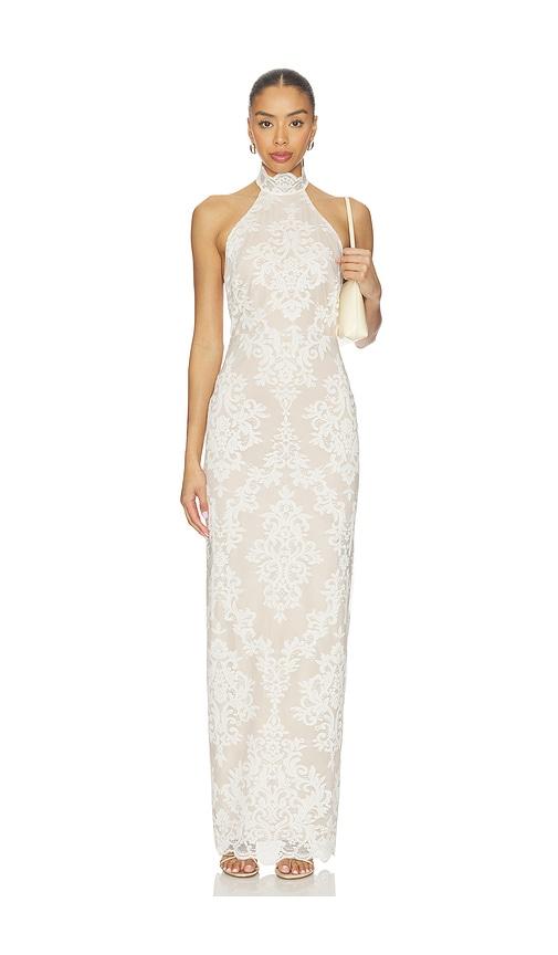 stone cold fox x revolve gini gown in white. - size m (also in s, xs, xxs)