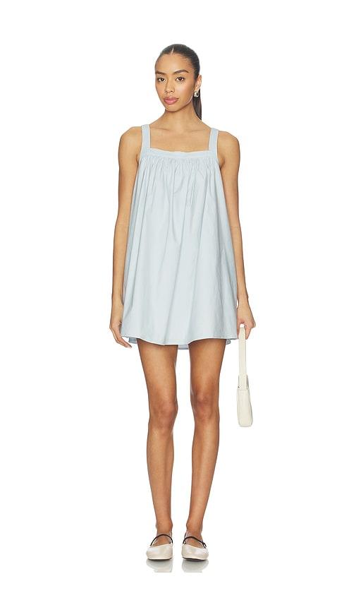 stone cold fox x revolve meadow mini dress in baby blue. - size l (also in s, m)