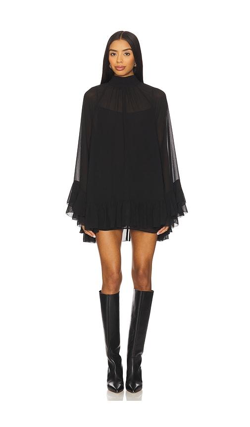 stone cold fox x revolve nelly mini dress in black. - size m (also in xxs, xs, s)