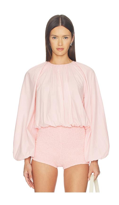 stone cold fox x revolve roma top in rose. - size l (also in s, m, xl)