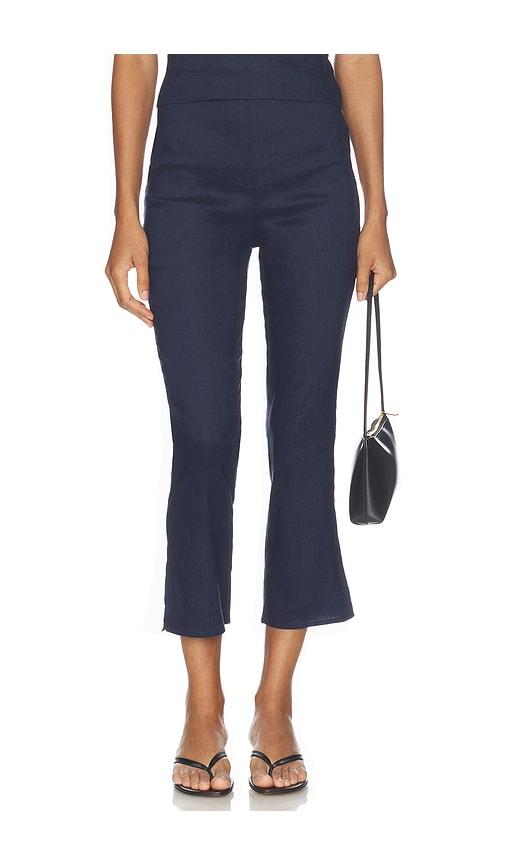 stone cold fox x revolve romie cigarette pant in navy. - size s (also in xs, xl)