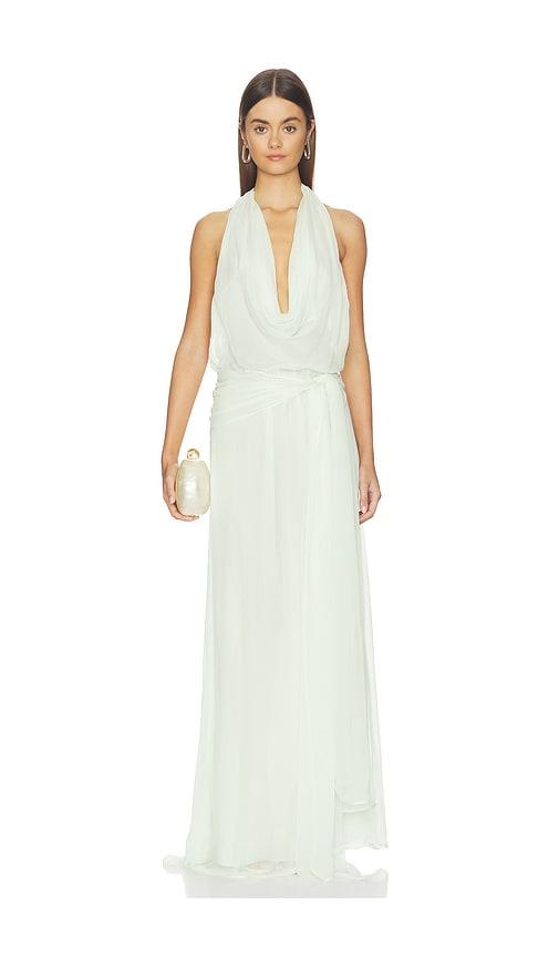 stone cold fox x revolve sema gown in mint. - size l (also in xxs, xs, s, m, xl)