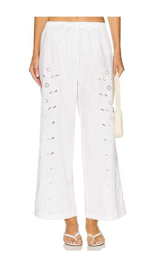 stone cold fox x revolve vanessa pant in white. - size m (also in xl)