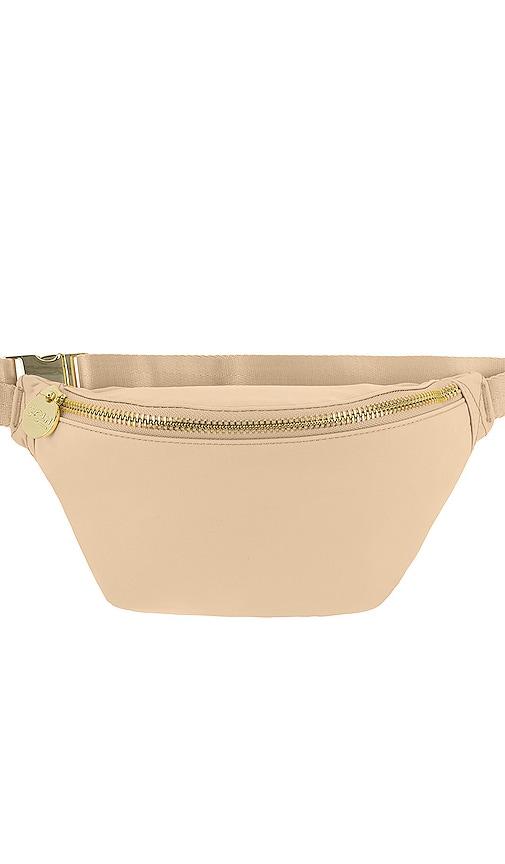 stoney clover lane classic fanny pack in tan.