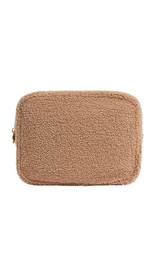 stoney clover lane large pouch in sherpa.
