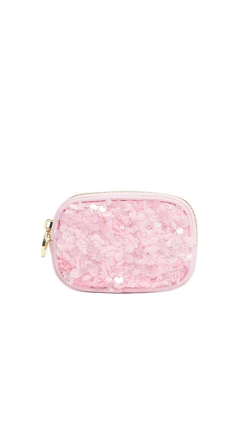 stoney clover lane micro pouch in pink.