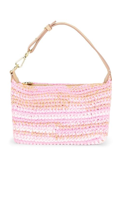stoney clover lane mini shoulder bag in pink.