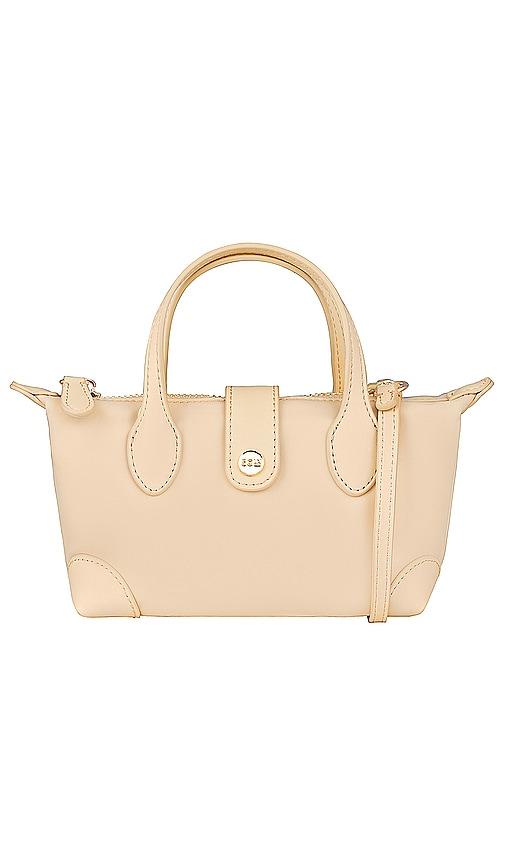 stoney clover lane pouchette crossbody bag in tan.