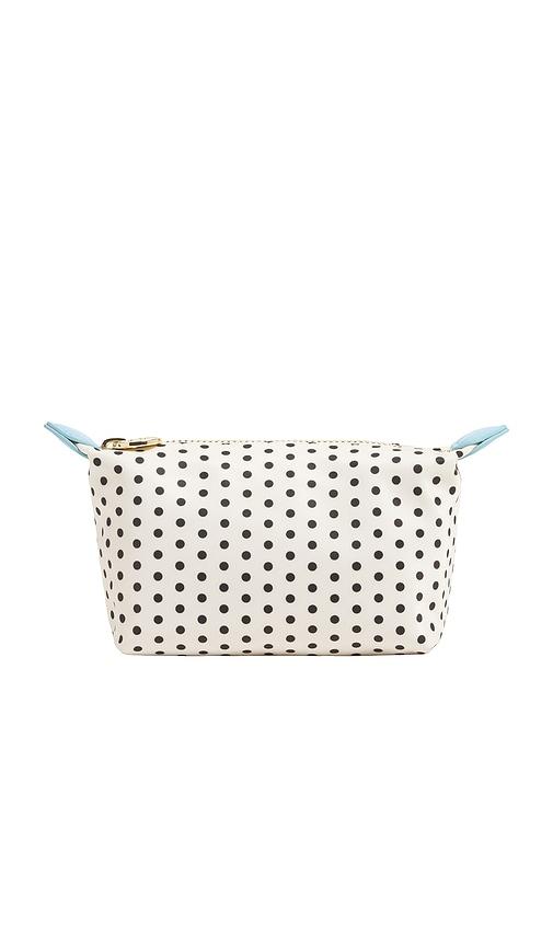 stoney clover lane pouchette in small dot black.