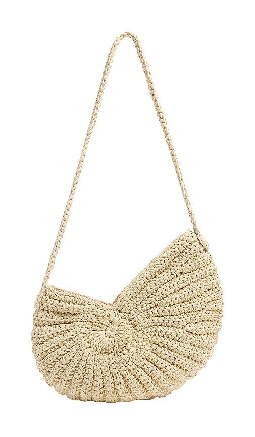 stoney clover lane shell spiral bag in neutral.