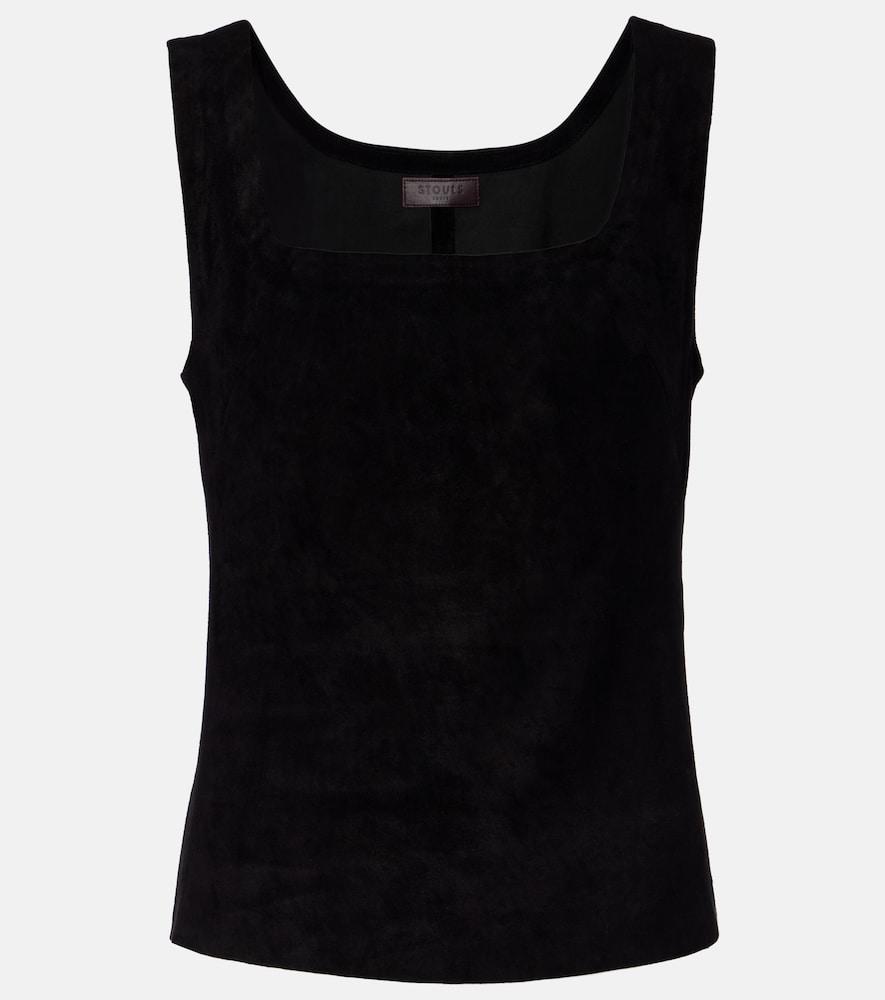 stouls edie suede tank top